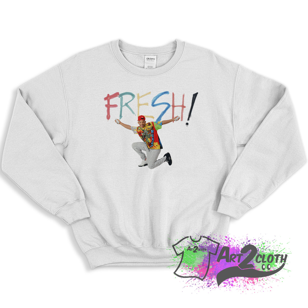 Fresh Prince Spray Sweatshirt