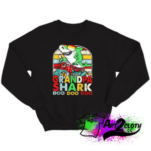 Grandpa Shark Doo Doo Doo Sweatshirt