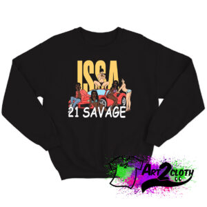 Issa Blanc 21 Savage Sweatshirt