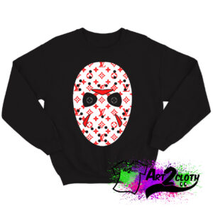 Jason Voorhees Mask Lv Monogram Sweatshirt
