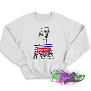 Jean Paul Gaultier White Sweatshirt 