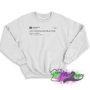 Lana Del Rey Tweet Sweatshirt 