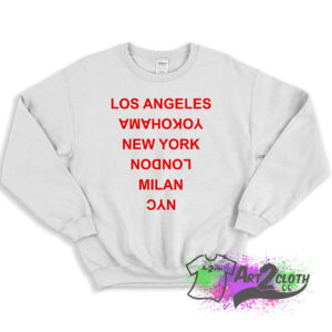 Los Angeles Yokohama New York London Sweatshirt 