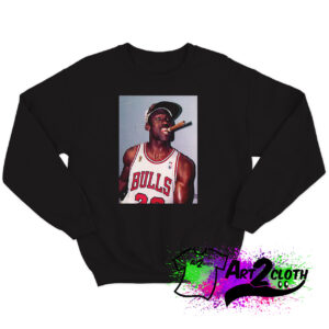 Michael Jordan Cigar Smoke Champions Sweatshirt