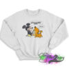 Mickey Mouse Fuck Off Garfield Sweatshirt 