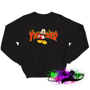 Mickey Mouse X Thrasher Sweatshirt