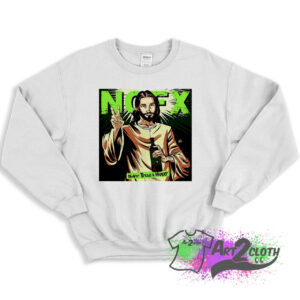 Nofx Never Trust A Hippy Sweatshirt 