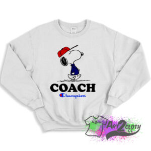 Peanuts Snoopy Coach Champion Sweatshirt 