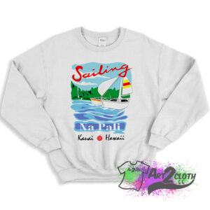 Sailing Na Pali Hawaii Sweatshirt 