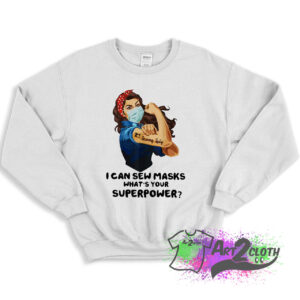 Strong Woman Tattoo Serving Lady Sweatshirt 