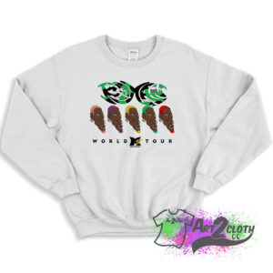Thrashed 90s Dennis Rodman MTV World Tour Sweatshirt 