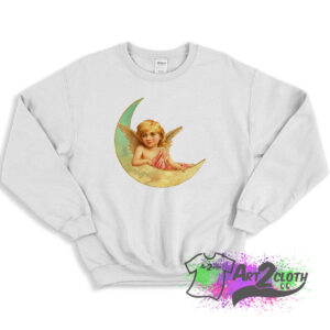 Victorian Angels Paint Art Sweatshirt 