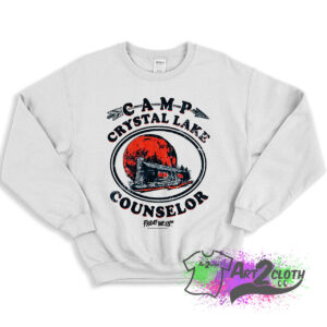 Vintage Camp Crystal Lake Counselor Sweatshirt 