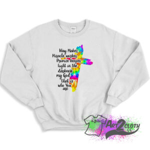 Way Maker Miracle Worker Sweatshirt 