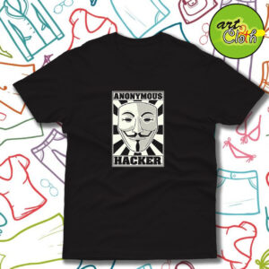 ANONYMOUS HACKER Funny T Shirt