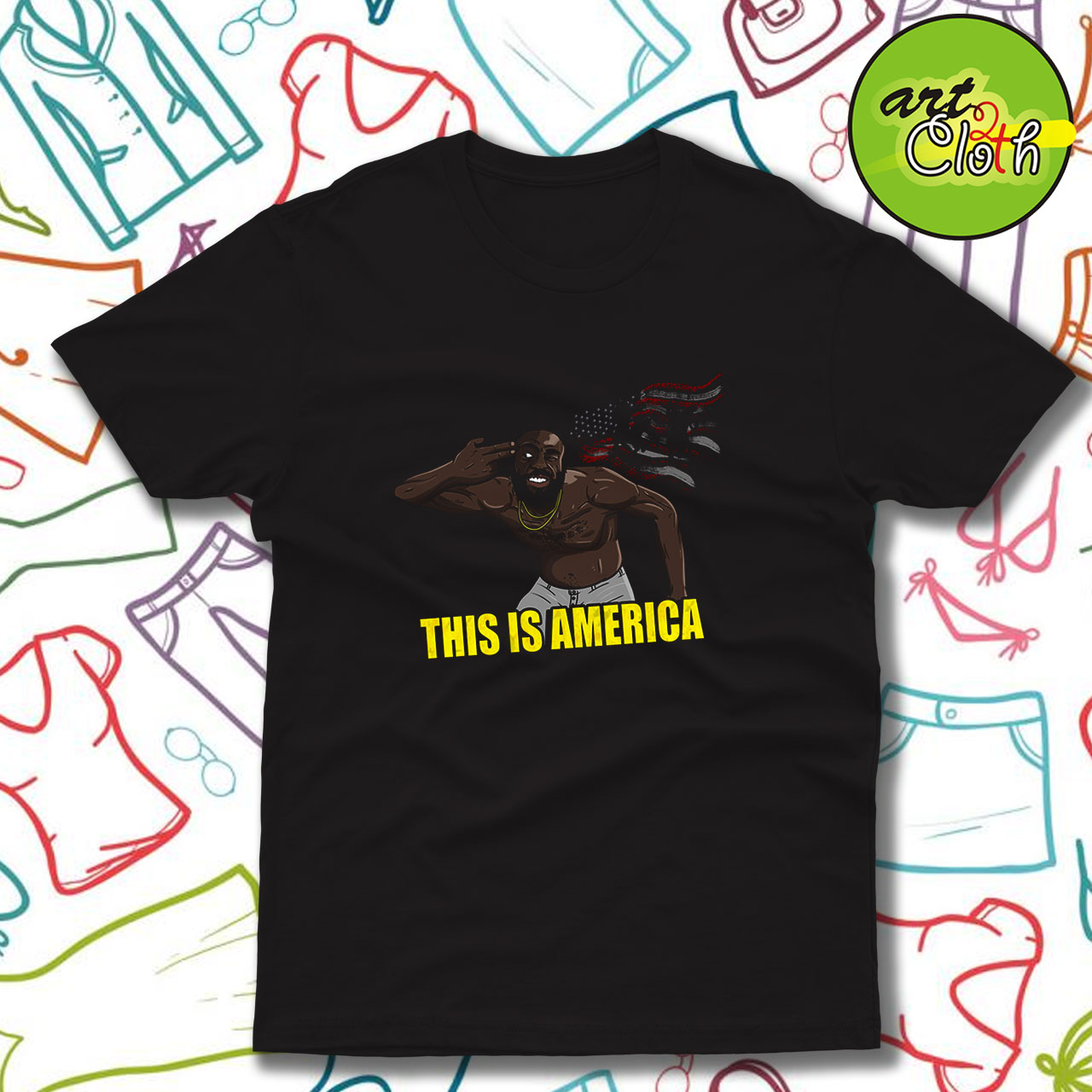 Americalands Funny T Shirt