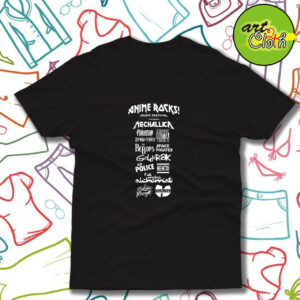Anime Rocks Funny T Shirt