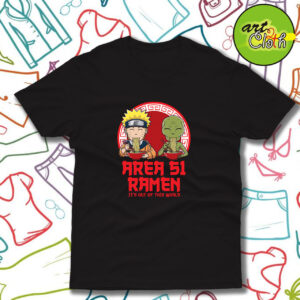 Area 51 Ramen Funny T Shirt