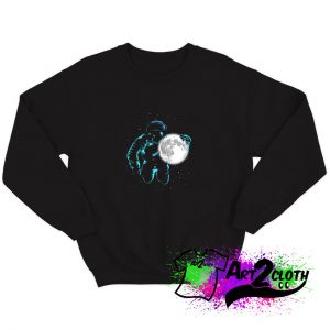 Astronaut Moon Sweatshirt