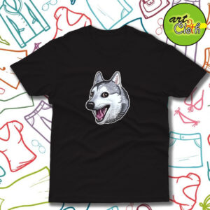 Awkward Doggo Meme Funny T Shirt