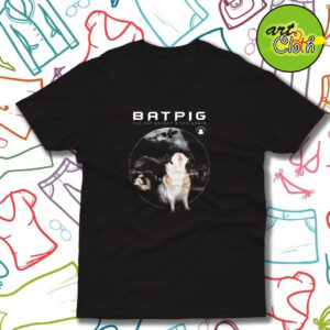 BATPIG The Fat Knight Rises Again Funny T Shirt