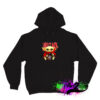 Baby Yoda hug Motley Crue Hoodie