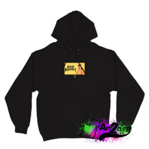 Bad Bunny Black and yellow Hoodie