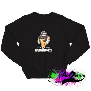 Banana Sloth Sweatshirt