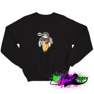 Bananya Sloth Sweatshirt