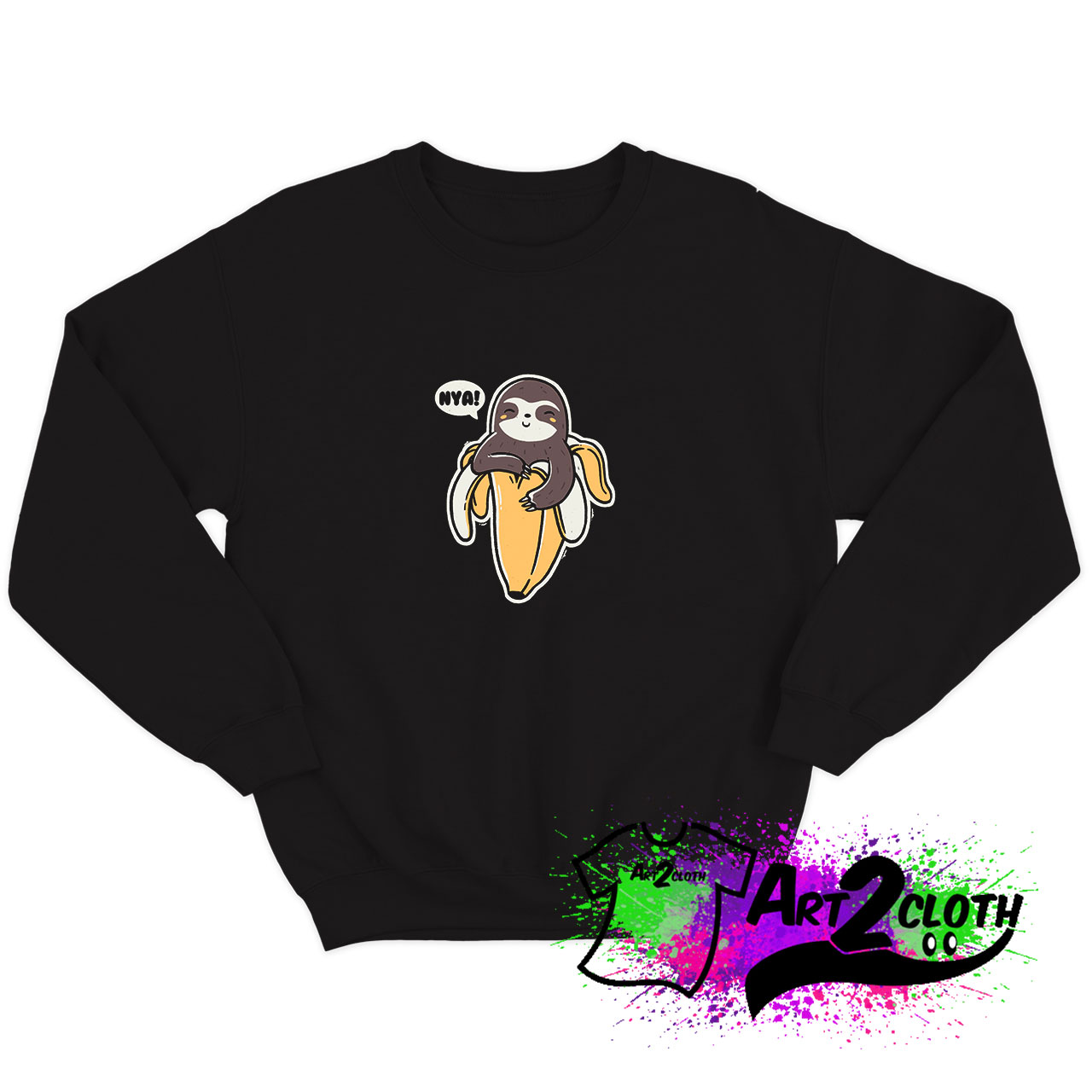 Bananya Sloth Sweatshirt