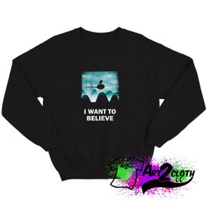 Believe in Heroes Sweatshirt