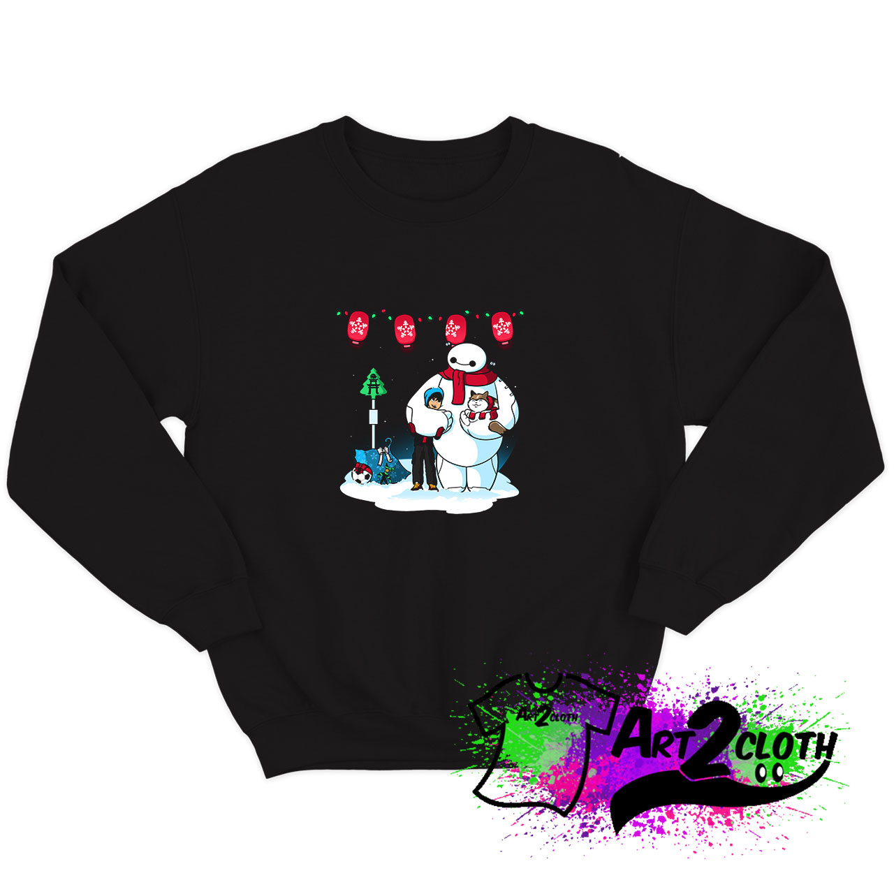 Big Christmas Heroes Sweatshirt