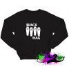 Black Hag Witch Occult Goth Distressed Punk Sweatshirt