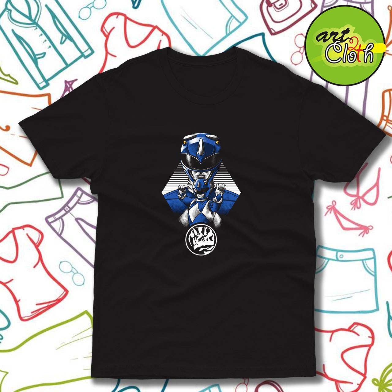 Blue Ranger Funny T Shirt