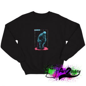 Blue Thinker Sweatshirt