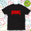 Boobs Red Funny T Shirt