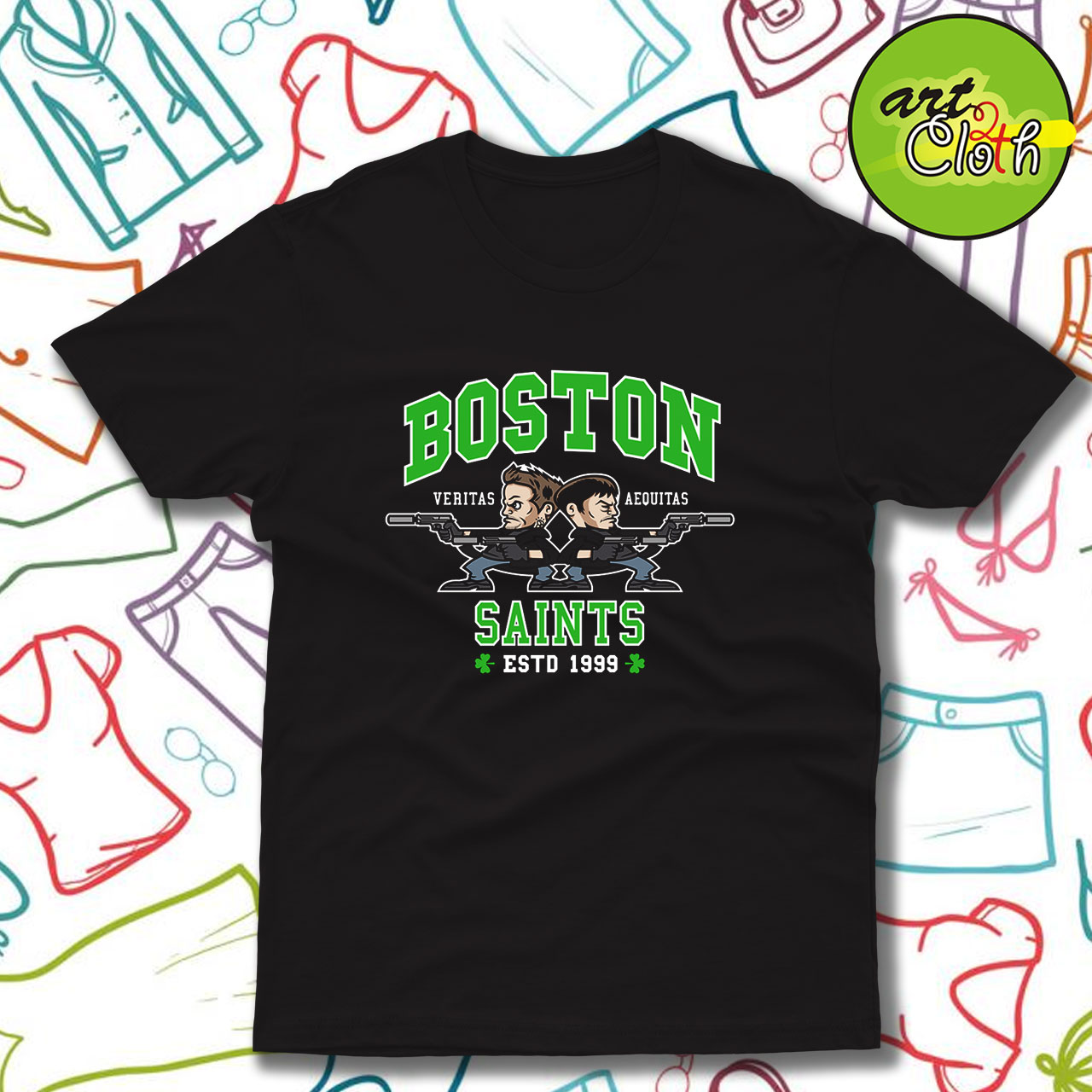 Boston Saints Funny T Shirt