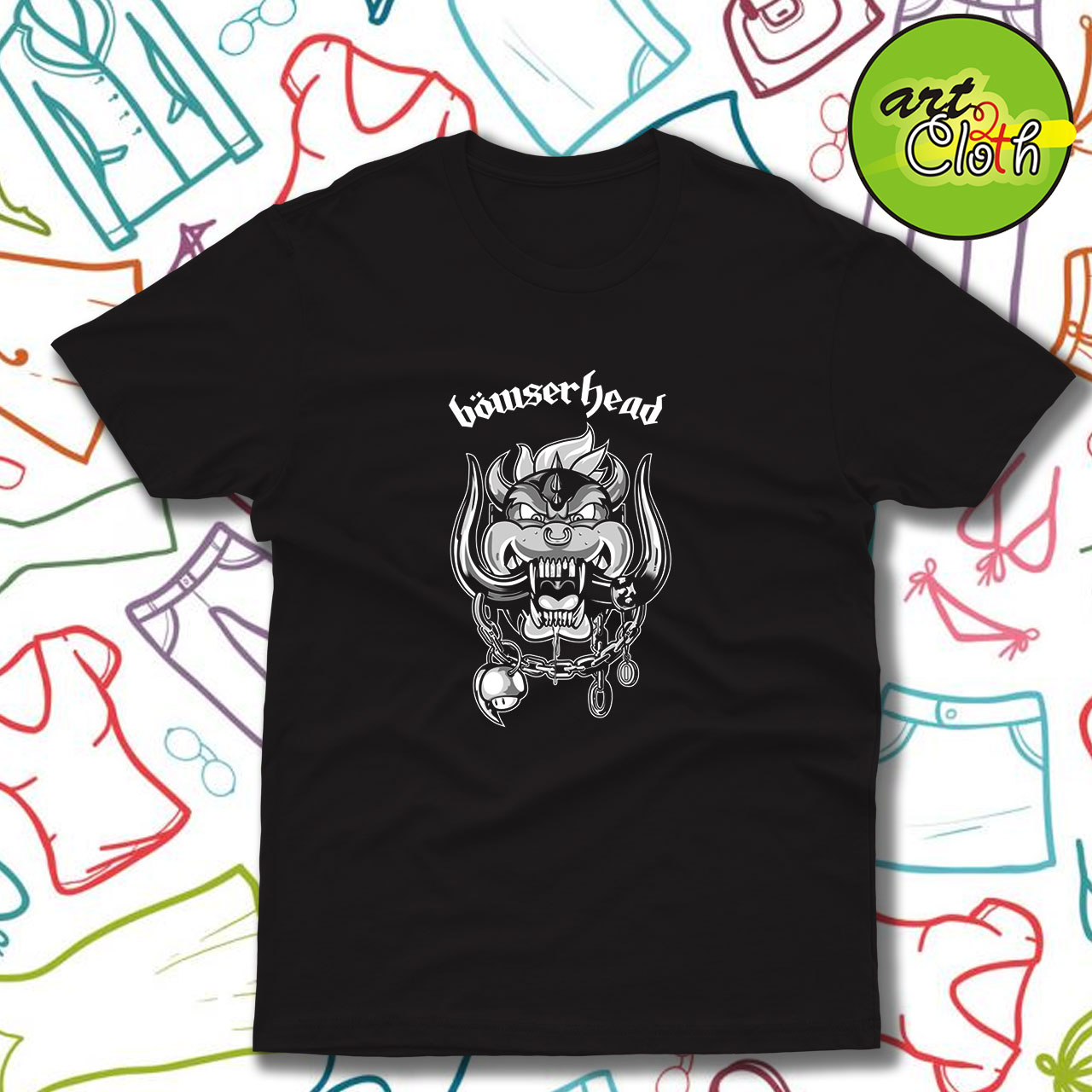 Bowserhead V1 Funny T Shirt