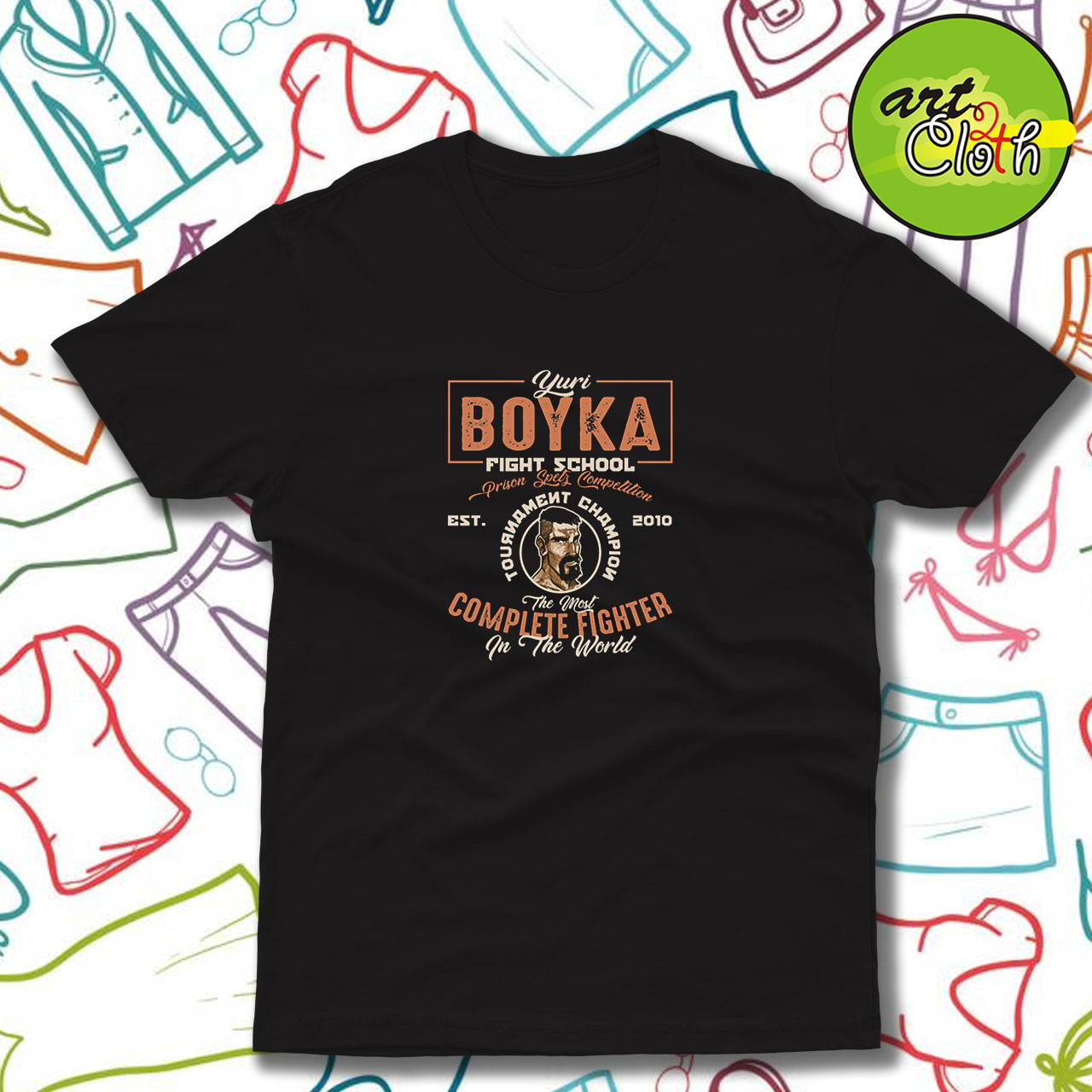 Boyka The Most Complete Fighter Fight School Tournament Champion Funny T Shirt