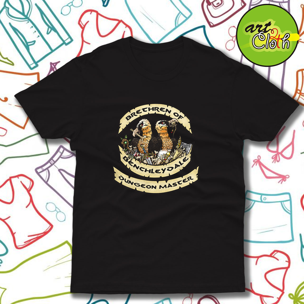 Brethren of Benchleydale Dungeon Master Version Funny T Shirt