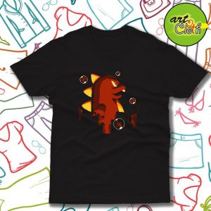 Bubblezilla Funny T Shirt