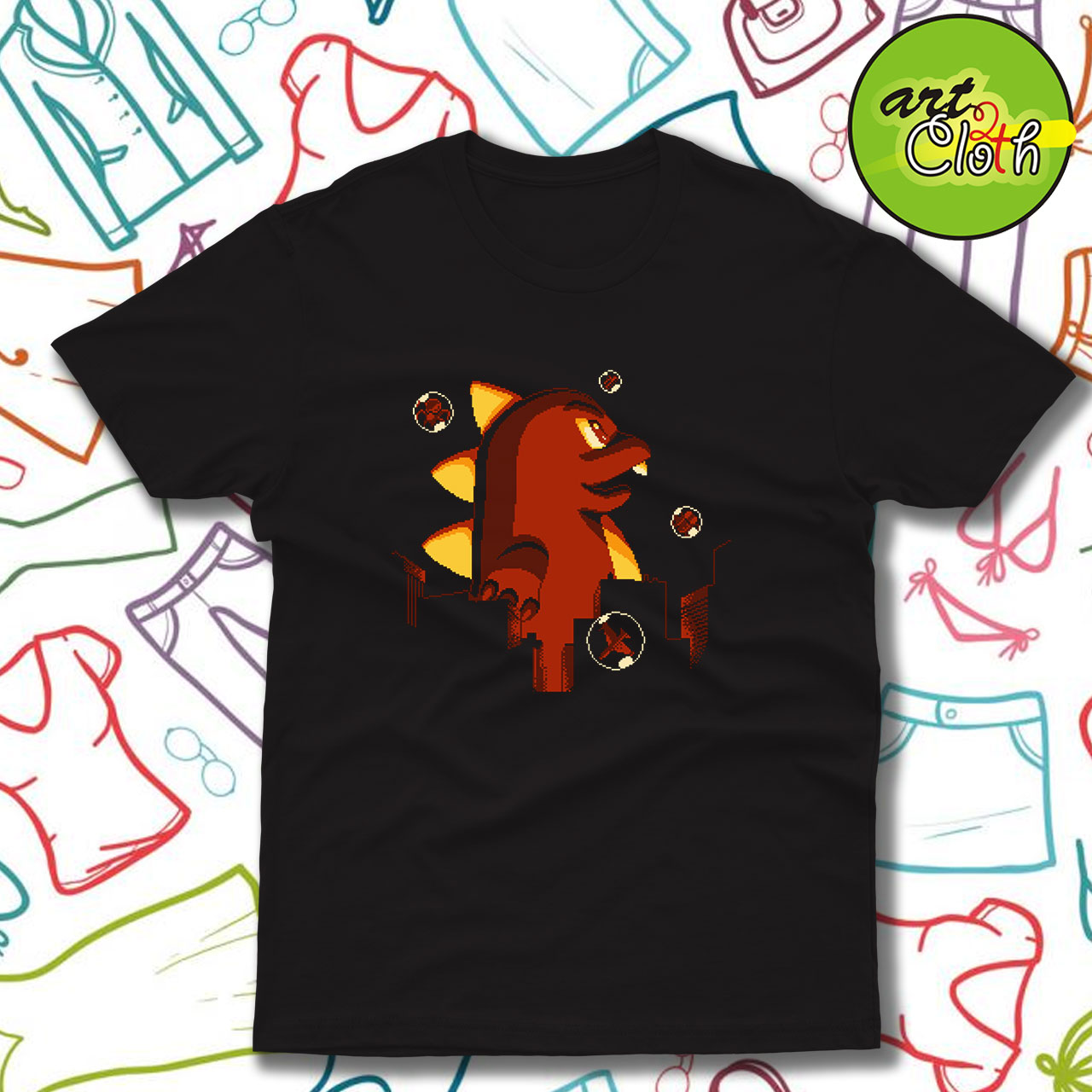 Bubblezilla Funny T Shirt
