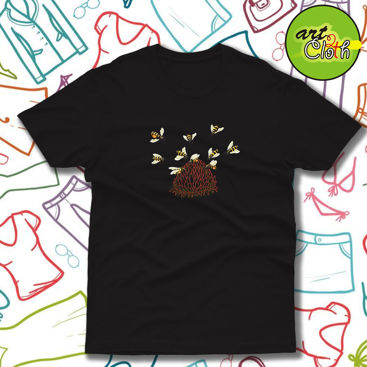 Busy Bees Funny T Shirt