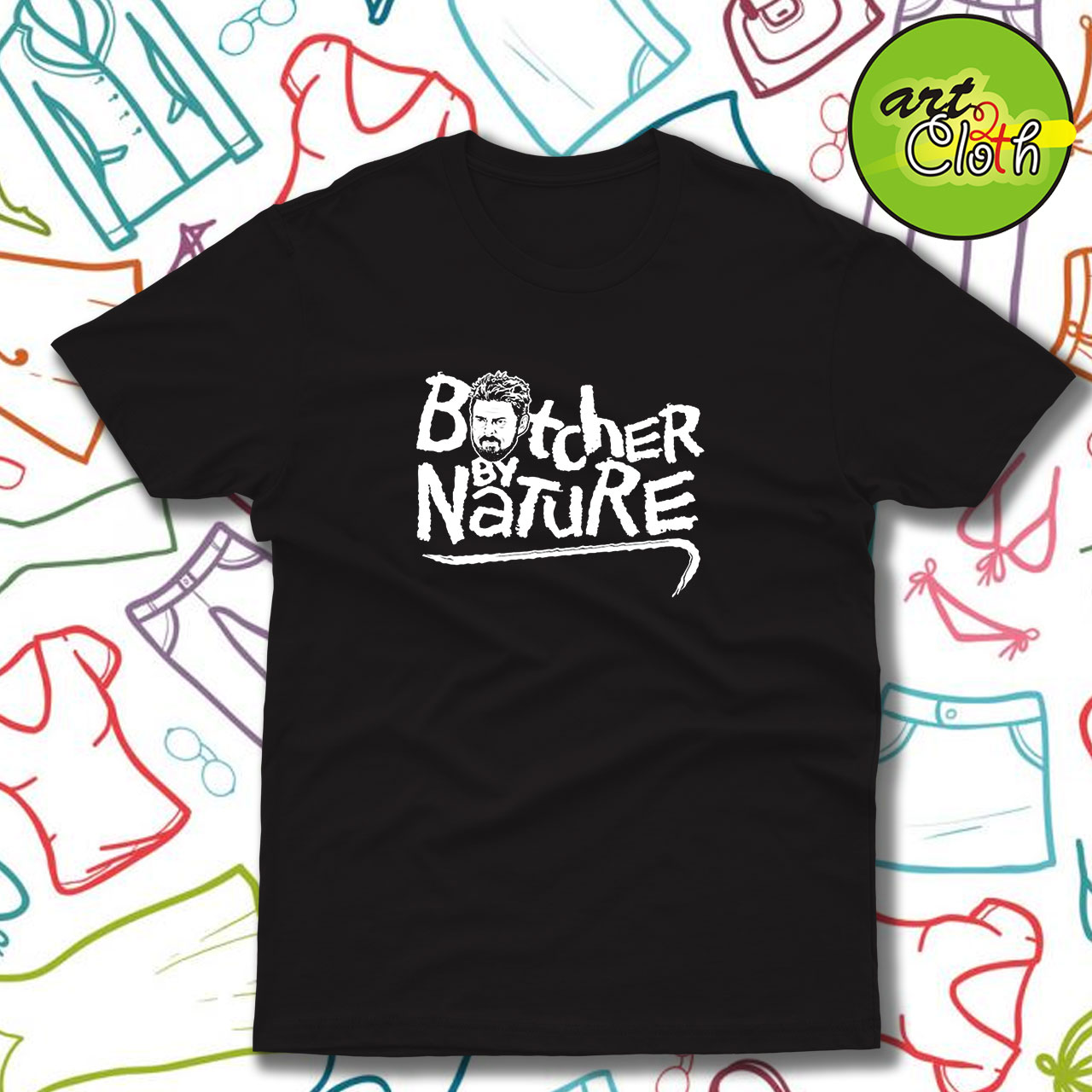 Butcher by Nature Funny T Shirt