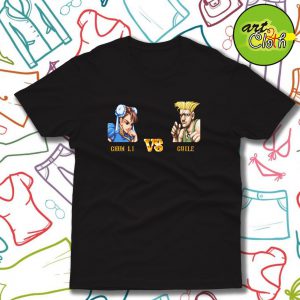 CHUNLI VS GUILE FIGHT Funny T Shirt