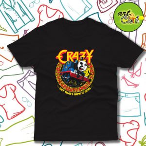 CRAZY TRAIN Funny T Shirt