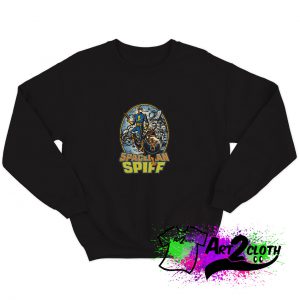 Calvin The Spiffy Spaceman Sweatshirt