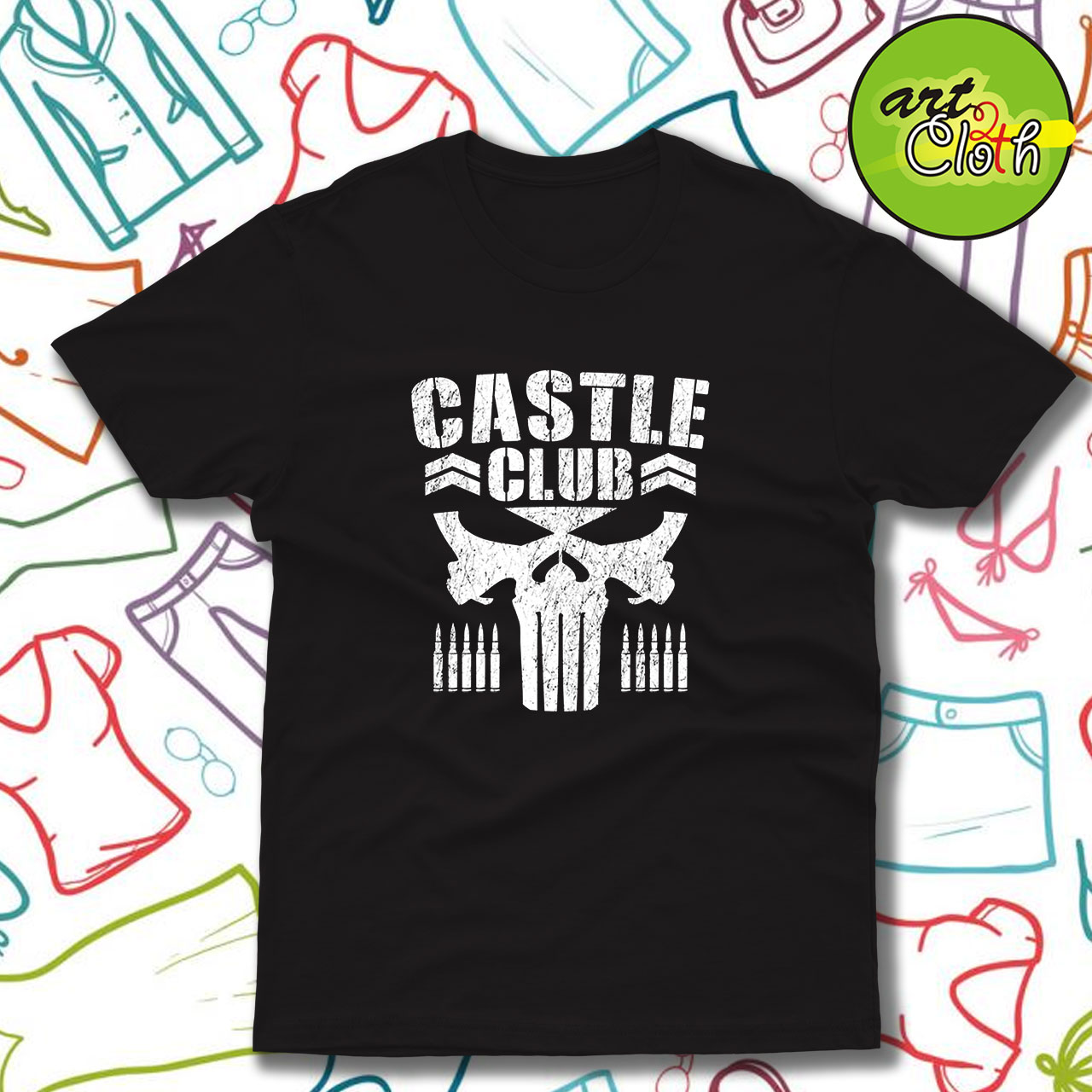Castle Club Funny T Shirt