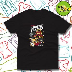 Chaos Khorne Flakes Warhammer Cereal 40K Funny T Shirt