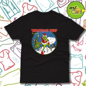Christmas Thief Funny T Shirt